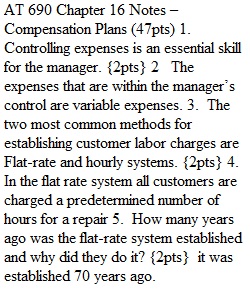 Chapter 16 Notes